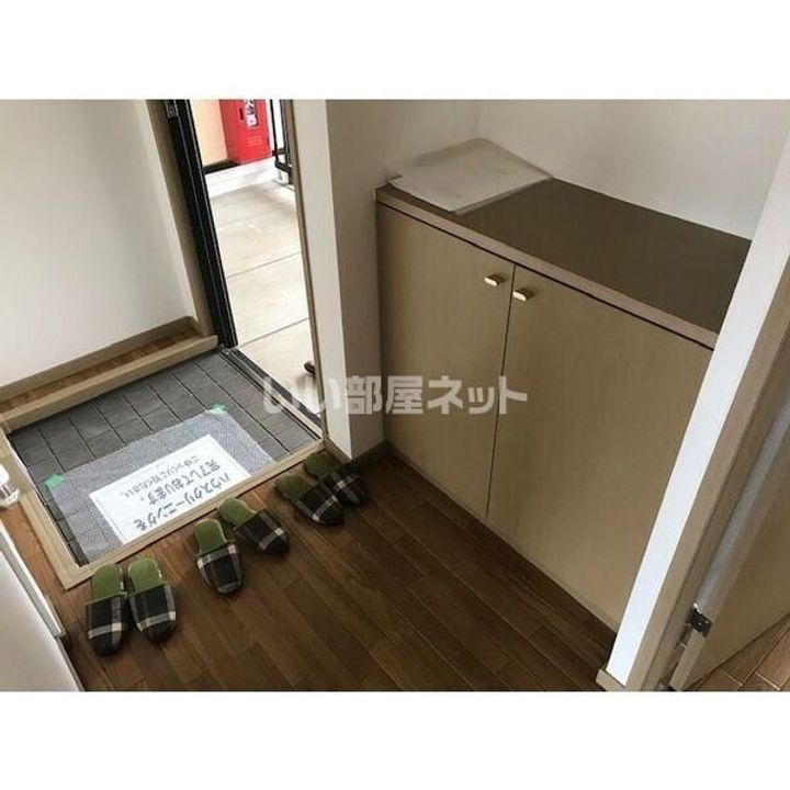 栃木県下都賀郡壬生町本丸2(アパート)の賃貸物件の玄関