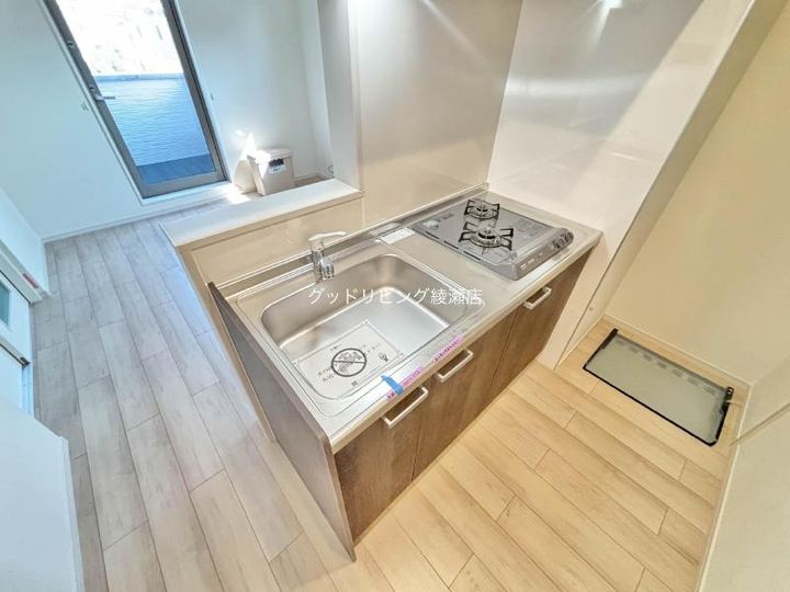 KEIAI RESIDENCE 青井IIのキッチン