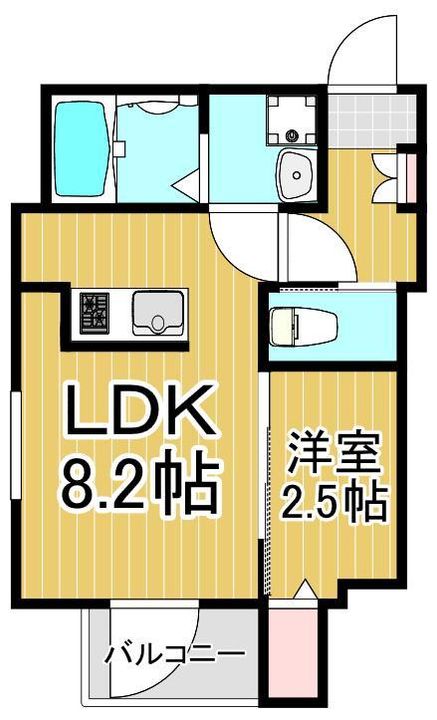 KEIAI RESIDENCE 青井IIの間取り