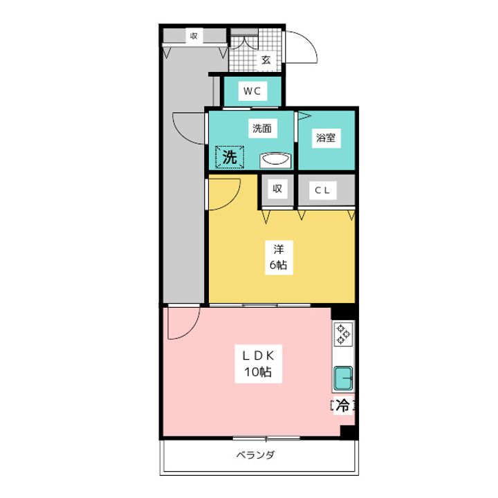 グレース新瑞の間取り