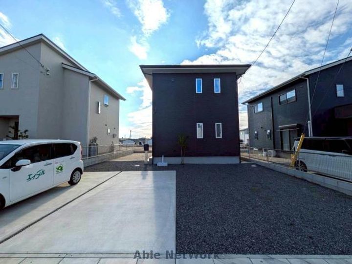 熊本県熊本市東区長嶺東1(一戸建)の賃貸物件の地図