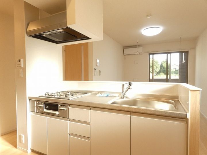 2019年築 旭市二1LDKのキッチン