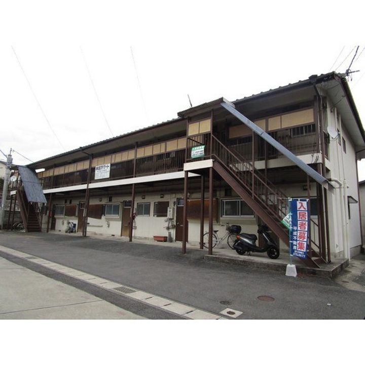 林田アパートの外観