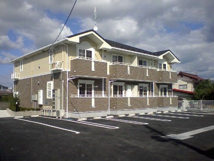 福島県福島市方木田字白家(アパート)の賃貸物件の外観