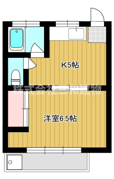 すばるハイツの間取り