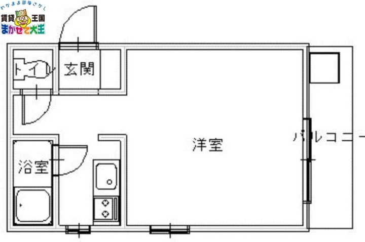 長崎県長崎市城栄町(アパート)の賃貸物件の間取り