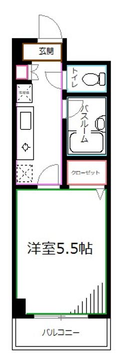 サウスシティ阿佐ヶ谷の間取り