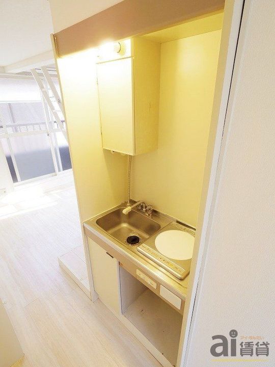 埼玉県新座市北野3(アパート)の賃貸物件のキッチン