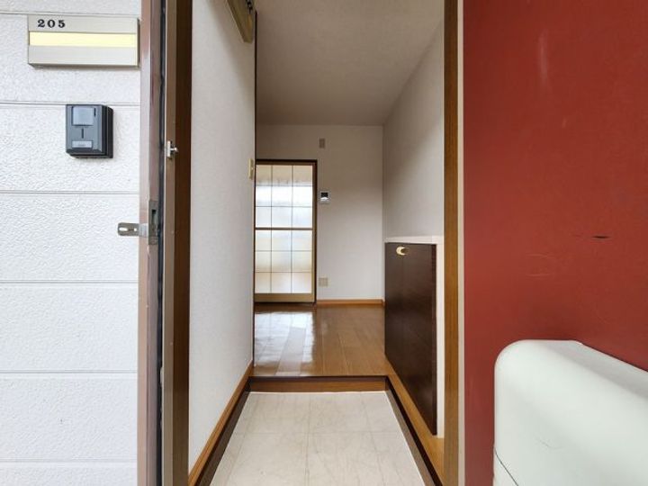 キャッスルライフの玄関