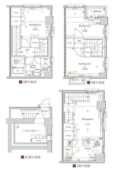 ガラッシア渋谷本町の間取り