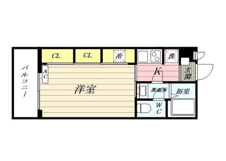 リブリ・東林間の間取り