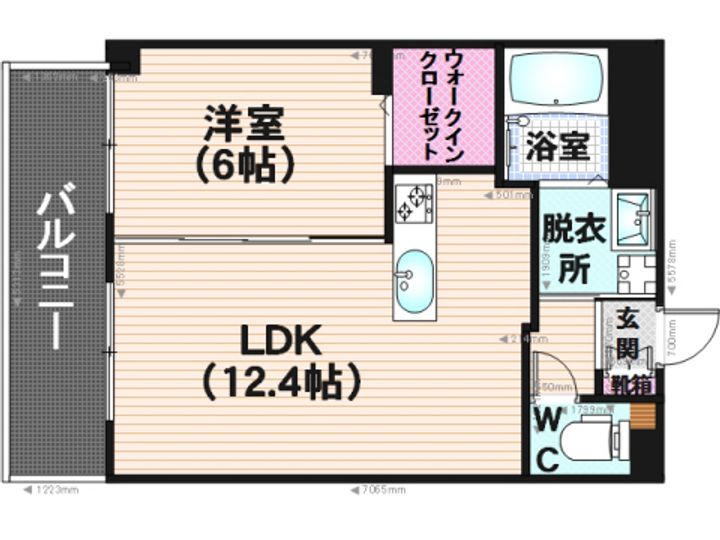 コレットの間取り