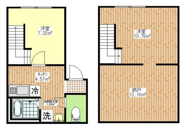 フェリチタ横川の間取り
