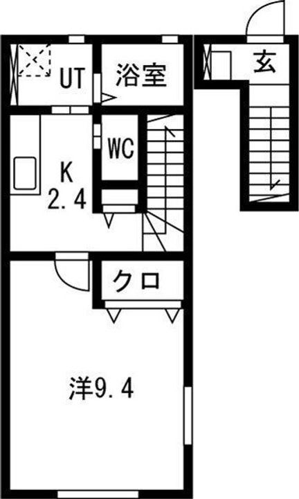奥州市水沢字川端【Lien(リアン)A】新築の間取り