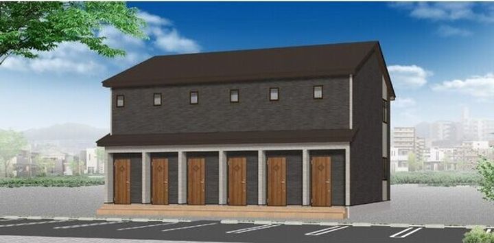 奥州市水沢字川端【Lien(リアン)A】新築の外観