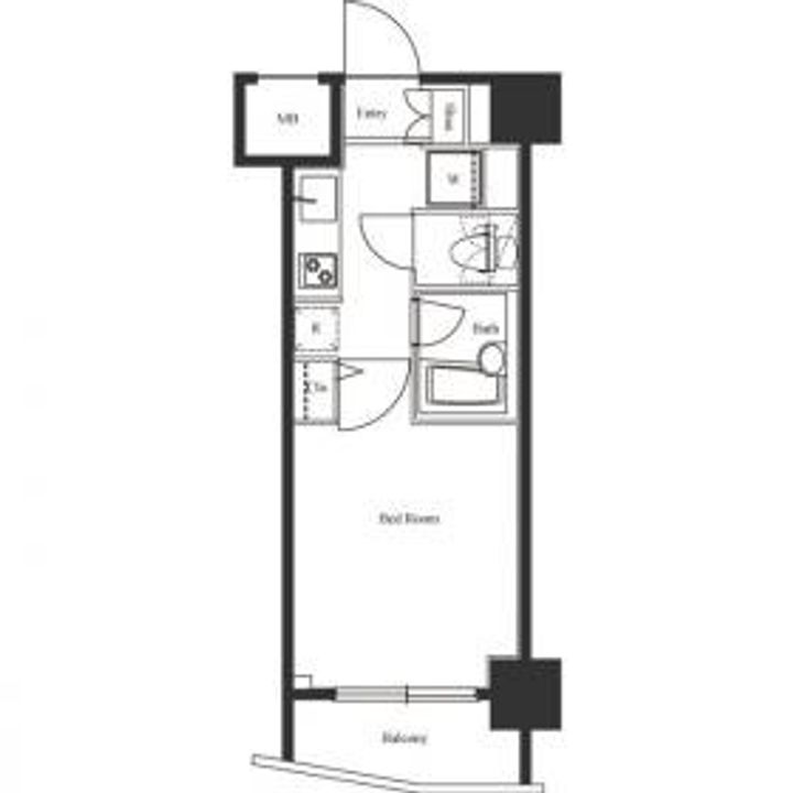 SQUARE渋谷の間取り