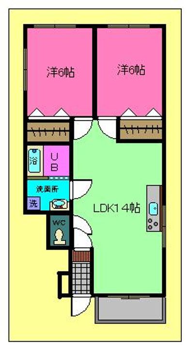 ベネッセ鍛治町の間取り