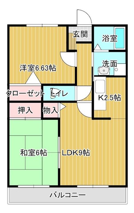 デロスの間取り