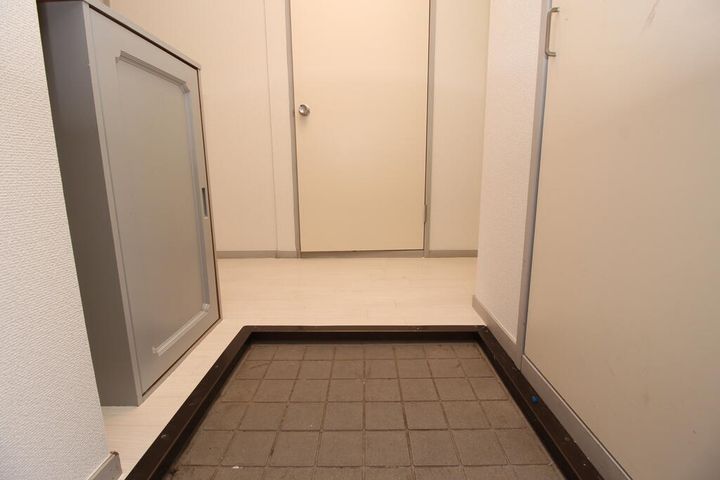 ライフ竹林の玄関