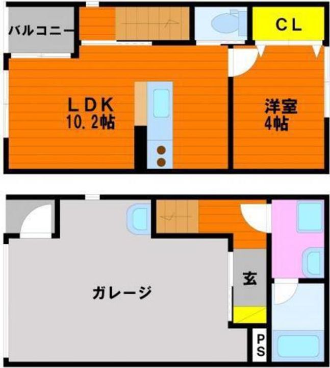 Next Garage南古都の間取り