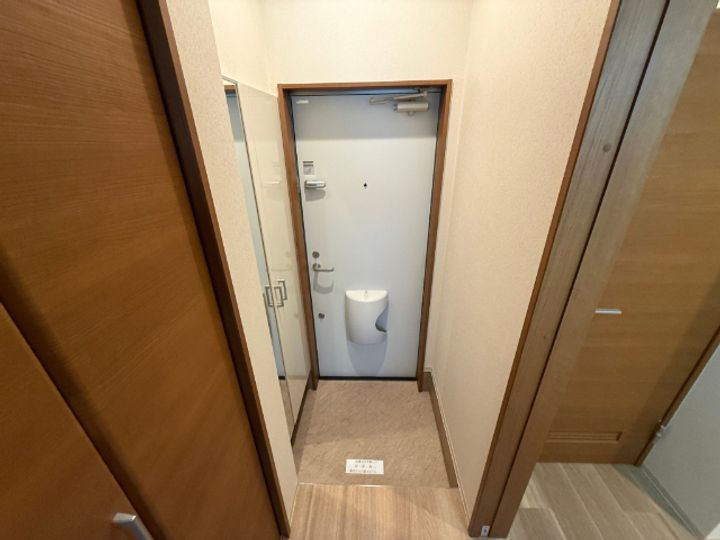 Villetta A棟の玄関
