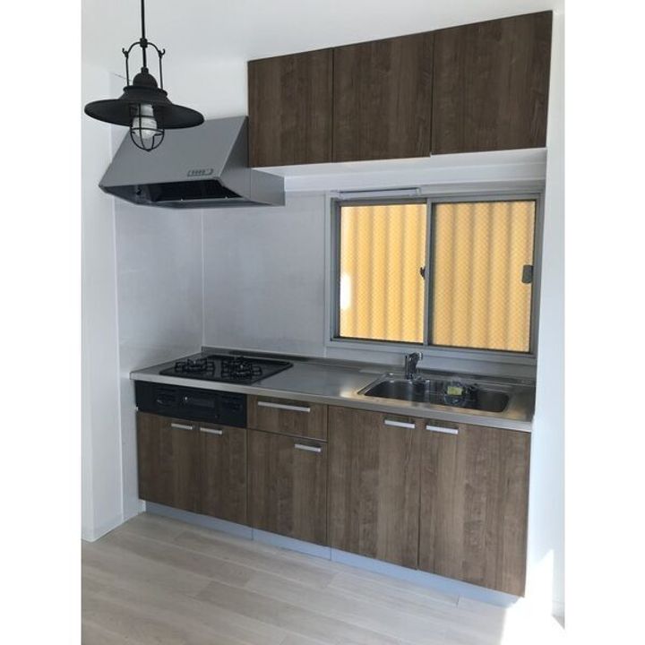 第17オーシャンビルのキッチン