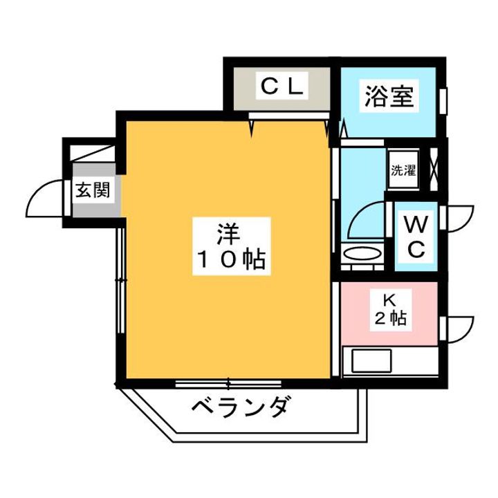 白百合ハウスIIの間取り