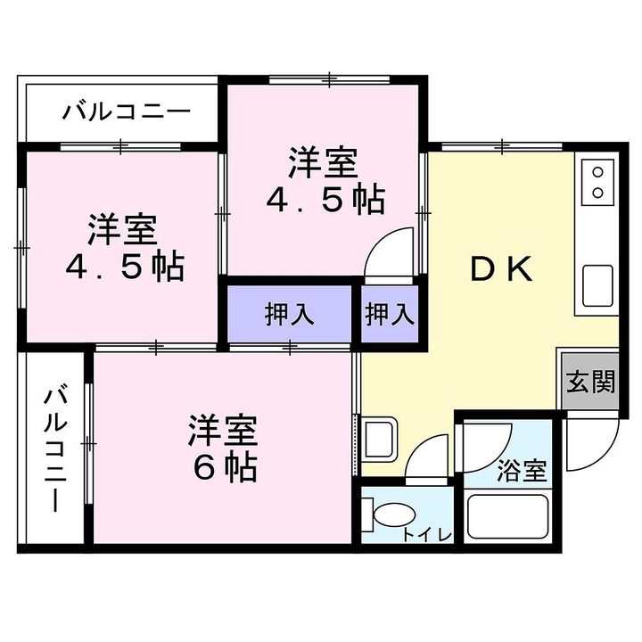 第一マンションの間取り