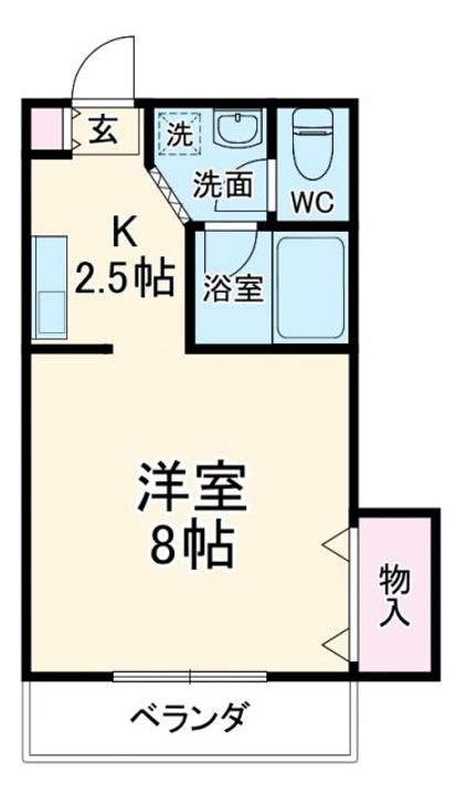 ブルースターの間取り