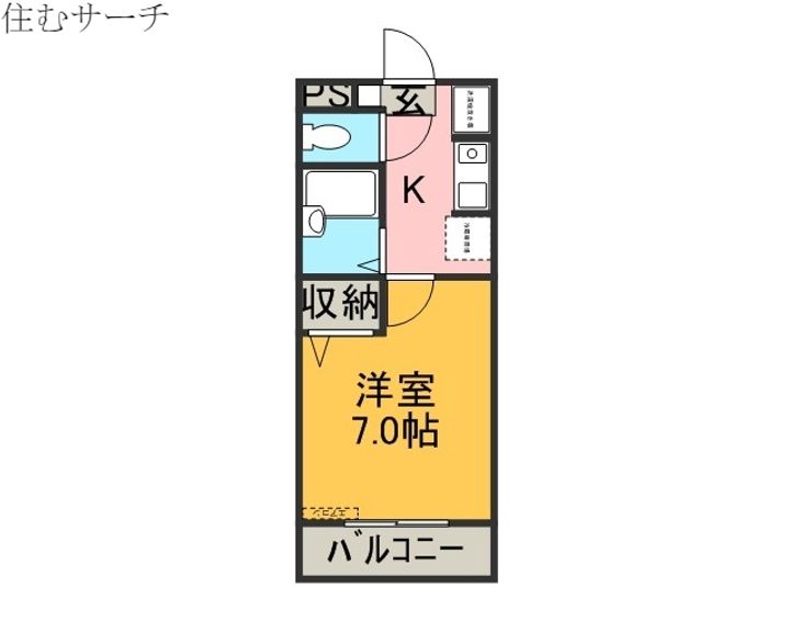 ピセスベルデ茂福の間取り