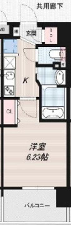 Luxe布施南IIの間取り