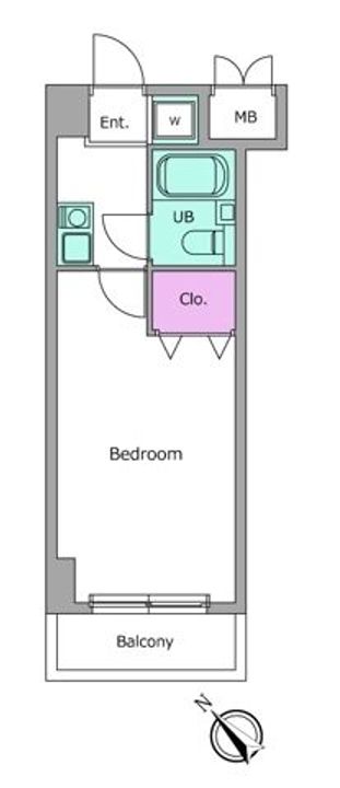 東京都練馬区豊玉北3(マンション)の賃貸物件の間取り