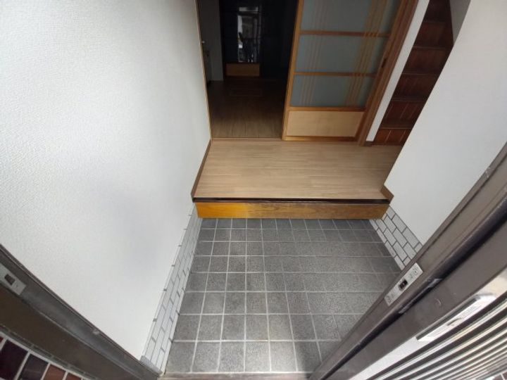 大阪府枚方市茄子作東町(一戸建)の賃貸物件の玄関
