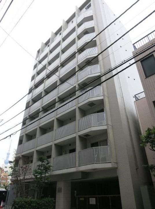 東京都台東区蔵前2(マンション)の賃貸物件の外観