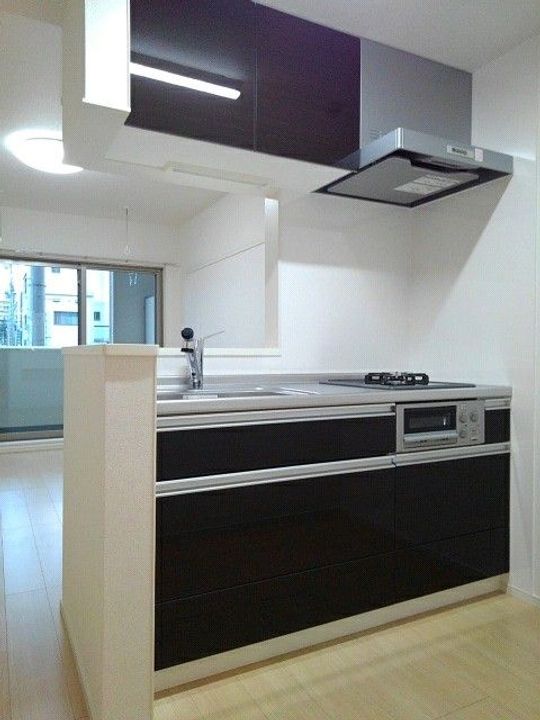 福島県福島市五月町(マンション)の賃貸物件のキッチン