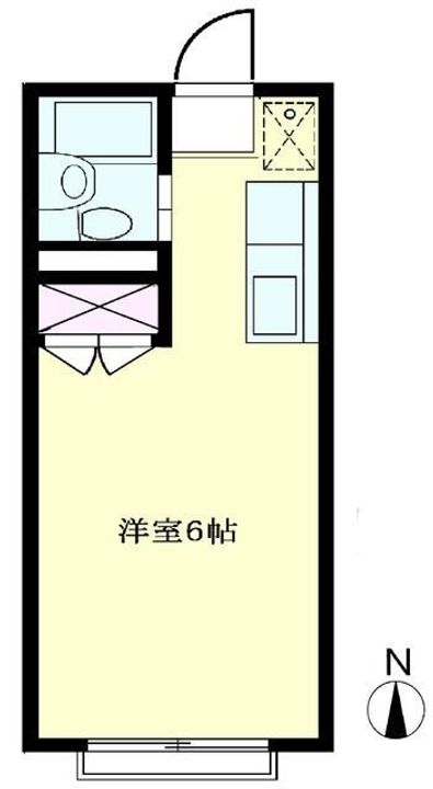 パラシオン泉Aの間取り