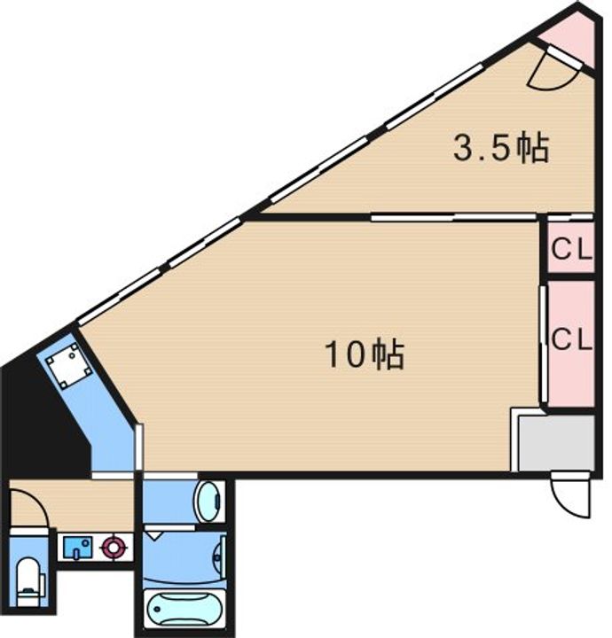 フジビルの間取り