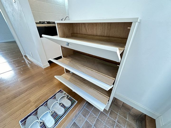 リンデンハウスの玄関