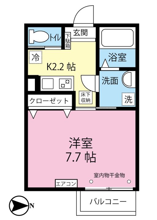 リンデンハウスの間取り