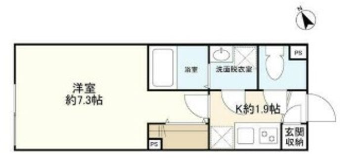 東京都世田谷区瀬田4(マンション)の賃貸物件の間取り
