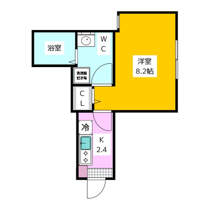 LA tikaの間取り