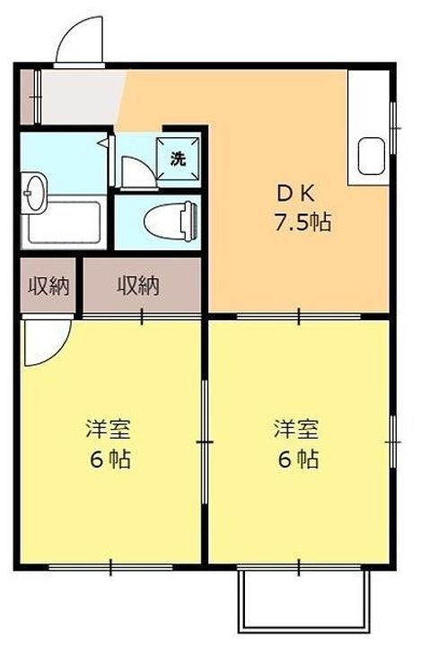 シティエステート南子安の間取り