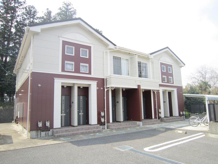 茨城県ひたちなか市大字武田(アパート)の賃貸物件の外観