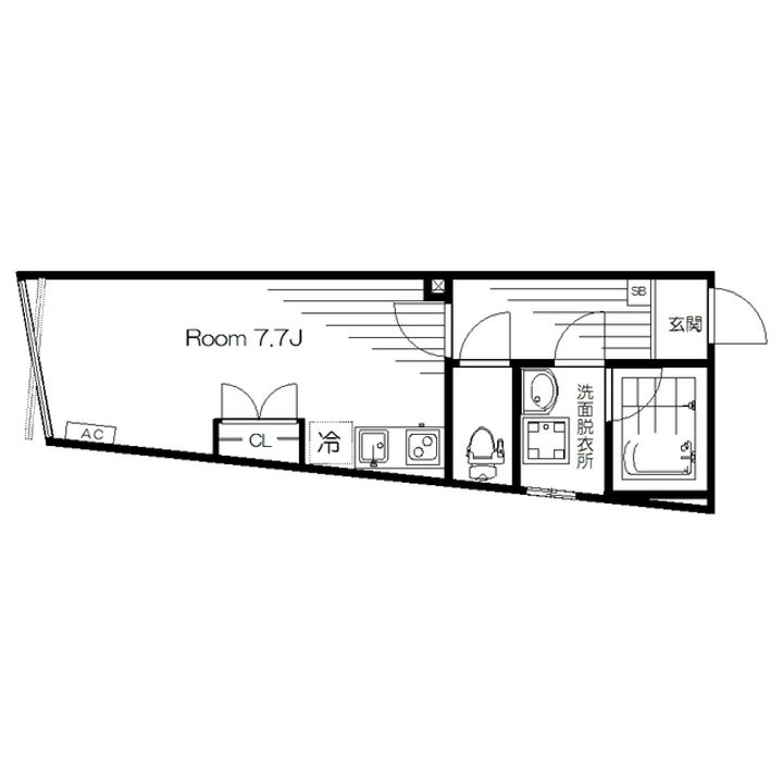 J-ARC大塚の間取り