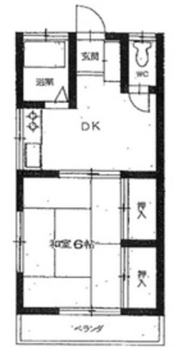 コーポ加藤の間取り