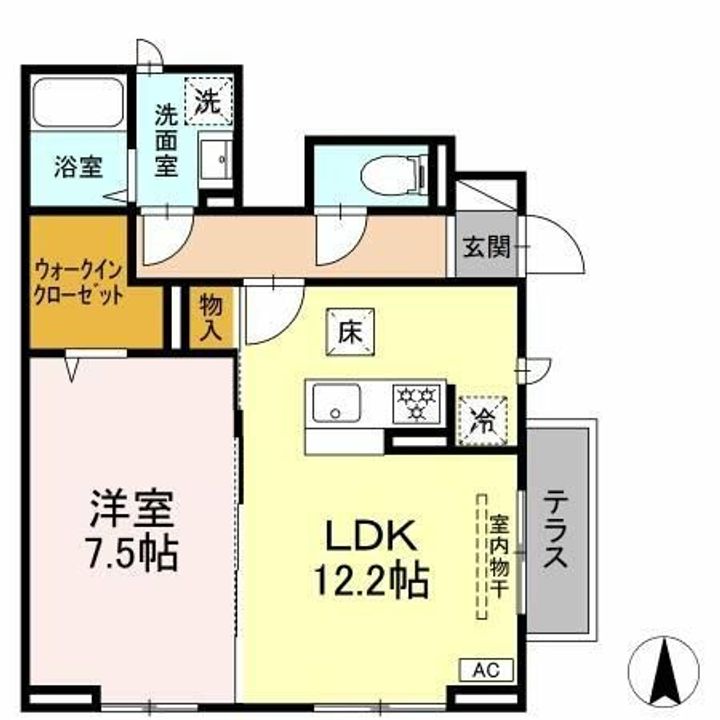 ラフレーズの間取り