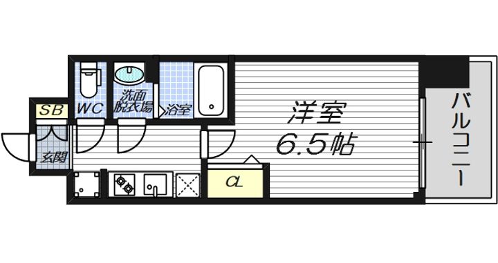 クリスタルグランツBAYフロンティアの間取り