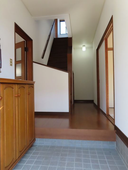 広島県福山市木之庄町5(一戸建)の賃貸物件の玄関