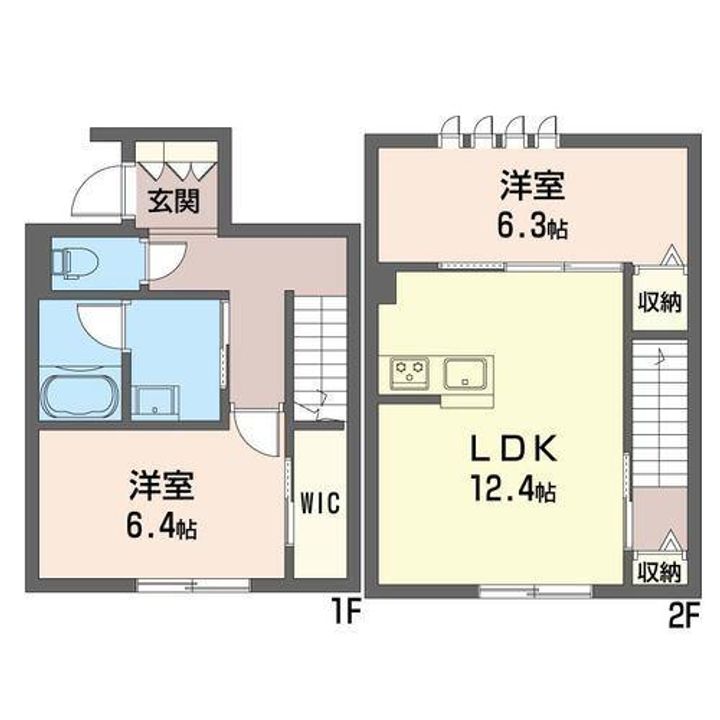 シャーメゾン茅ヶ崎東海岸の間取り