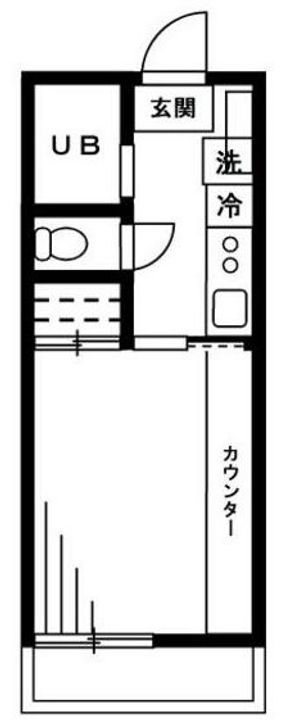 アミカル篠原の間取り